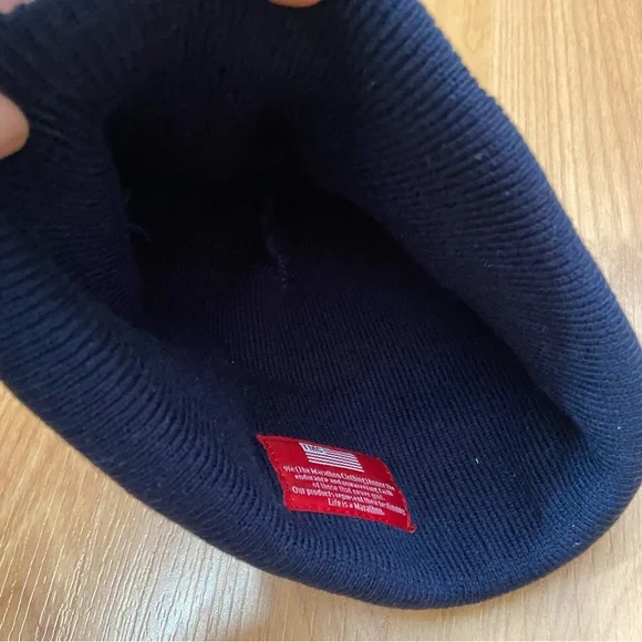 The Marathon Clothing Crenshaw Script Logo Beanie